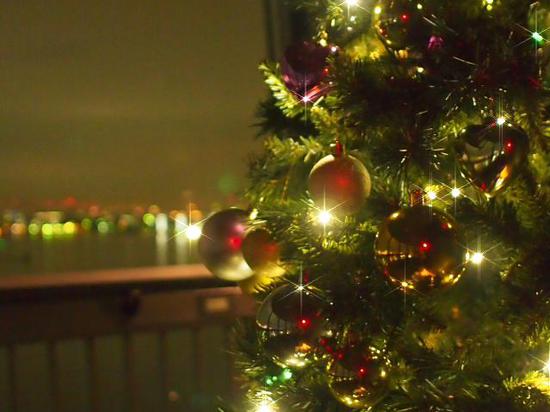 マリンタワー展望台　クリスマス