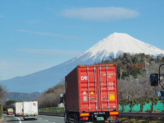 イブの日の富士山　12月24日