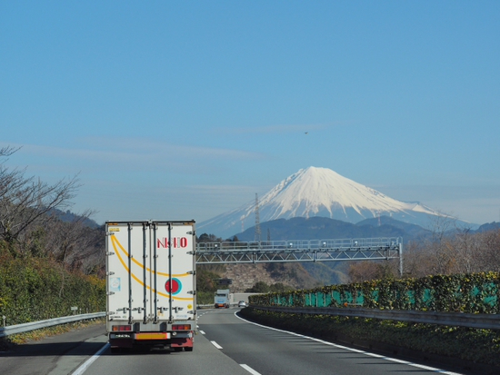 イブの日の富士山　12月24日