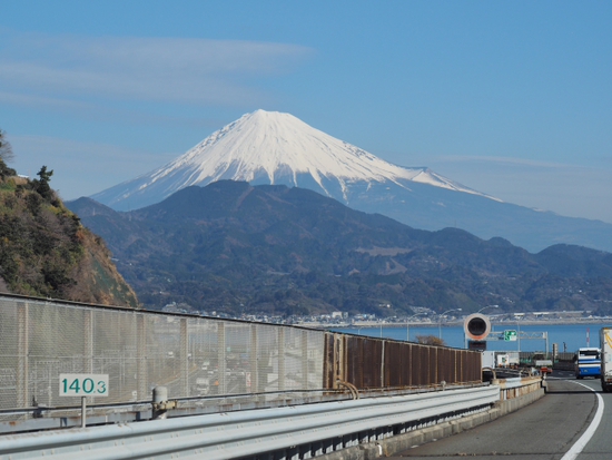 イブの日の富士山　12月24日