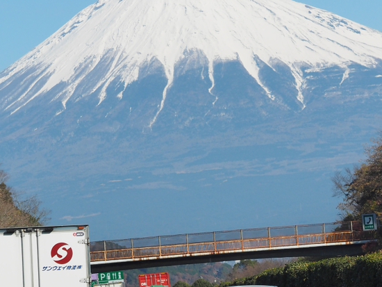 イブの日の富士山　12月24日