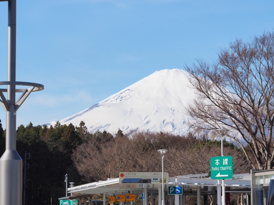 イブの日の富士山　12月24日