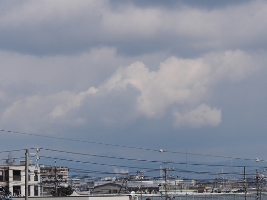 富士山みたいな雲　2月18日のプライベート富士