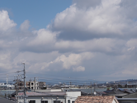 富士山みたいな雲　2月18日のプライベート富士