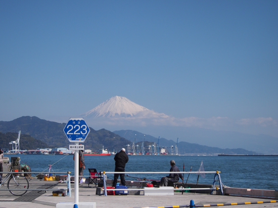3月5日の富士山♪　（foto 11枚）　清水港