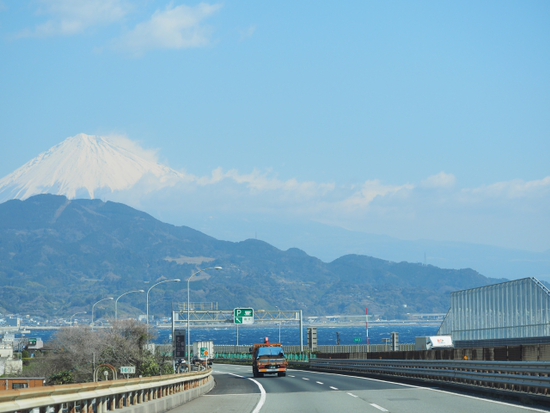 3月12日の富士山♪　ドライブの合間の富士山シリーズ