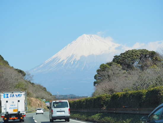 3月12日の富士山♪　ドライブの合間の富士山シリーズ