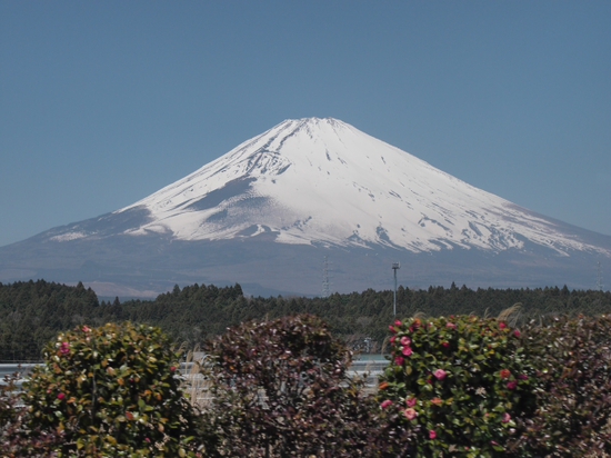 Ｗ富士　3月31日の富士山　ドライブの合間の・・・・