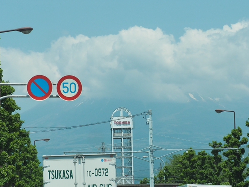 5月1日の富士山　ドライブの合間の・・・・・