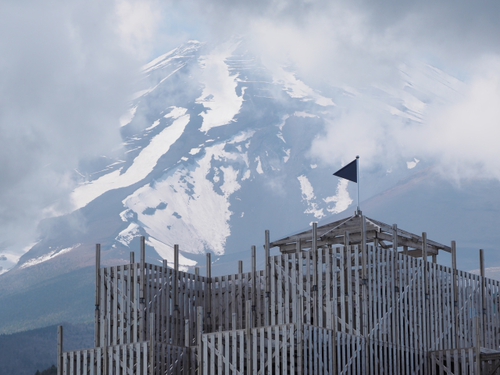 5月1日の富士山　ドライブの合間の・・・・・