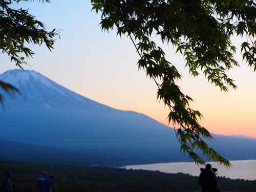 5月下旬のパノラマ台からの富士山