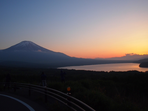 5月下旬のパノラマ台からの富士山