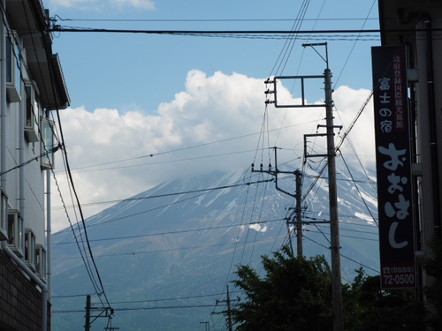 5月21日の富士山　ドライブの合間の・・・・・
