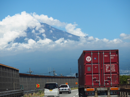 8月5日の富士山　ドライブの合間の・・・・