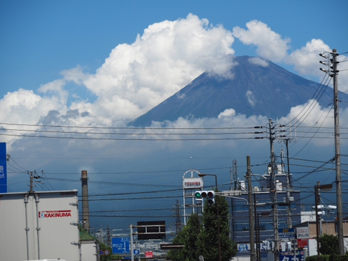 8月5日の富士山　ドライブの合間の・・・・
