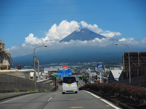 8月5日の富士山　ドライブの合間の・・・・