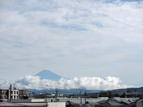 9月4日の富士山　ドライブの合間の富士山シリーズ