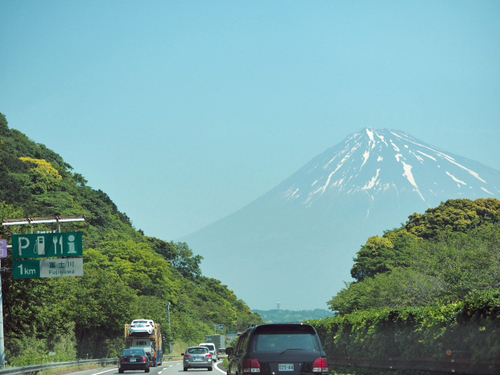 5月14日の富士山　ドライブの合間シリーズ