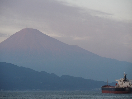 10月3日三保の富士山♪　　買い物途中の富士山シリーズ