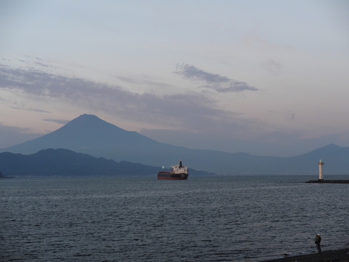 10月3日三保の富士山♪　　買い物途中の富士山シリーズ