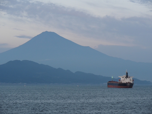 10月3日三保の富士山♪　　買い物途中の富士山シリーズ