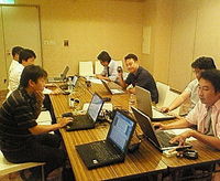 6月度三役会 2008/06/04 19:52:40