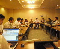 10月度理事会 2008/09/10 20:09:05