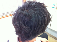 前髪ストレート メンズスタイル