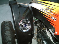 スピーカーＢＯＸ付きに改造したＡＴＶ