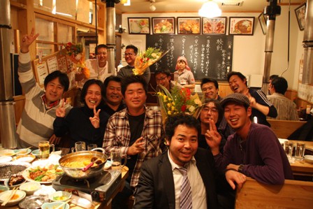 08年度とうかい号支援委員会、卒業生を送る会に出席の巻