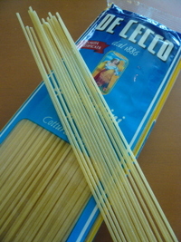 ディチェコのパスタ