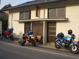 ツーリング先の風呂
