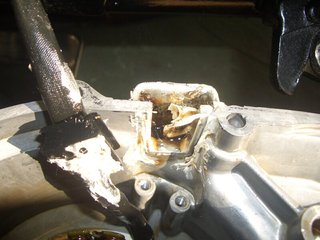 Mk2のオイル漏れメンテナンス