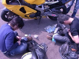 ホントに燃えるファイヤーブレード（笑）