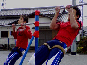 公園にて
