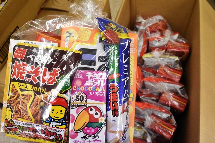 【お祭りのお菓子】シーズン。