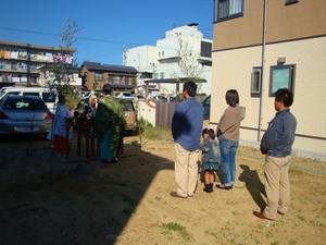 恩地の家　地鎮祭☆