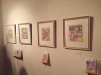 瀬下洋子さんの浜松百選原画展へ 2018/12/05 20:15:00