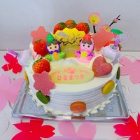 ひなまつりのケーキ 2022/02/17 22:10:19