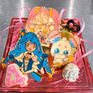 プリキュアのケーキ L 浜松のケーキ屋さん 小さなお菓子屋さんキュイドール物語