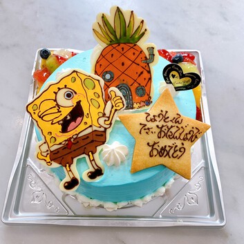 アメリカンアニメのケーキ l 浜松のケーキ屋さん、 小さなお菓子屋さん 