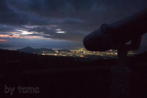 伊豆スカイライン　駿河湾の夜景と通行料金の謎