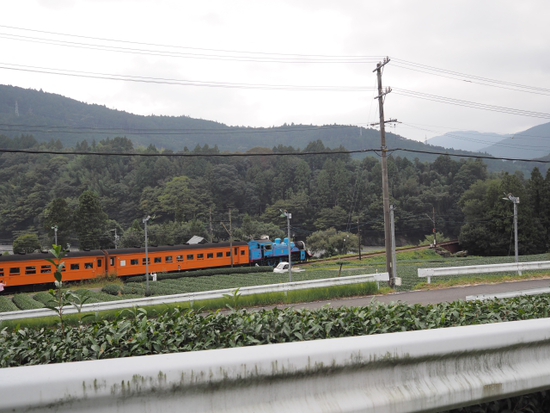 きかんしゃトーマスと追いかけっこ
