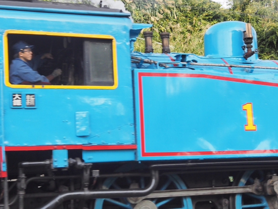 きかんしゃトーマスと追いかけっこ
