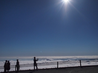 途中でみた雲海♪　紅葉の富士山スカイライン