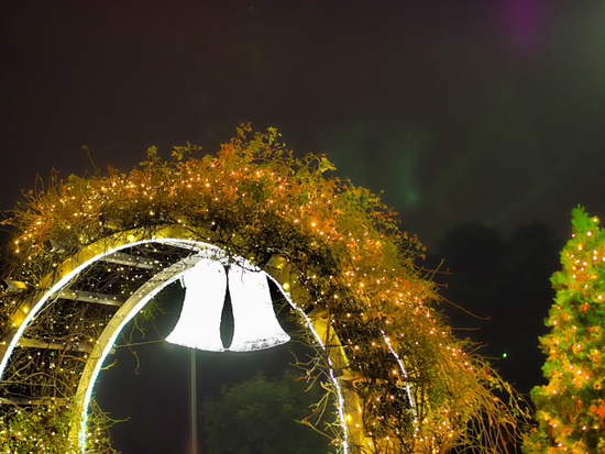 横浜アメリカ山公園　スイートメモリー　クリスマスイルミネーション