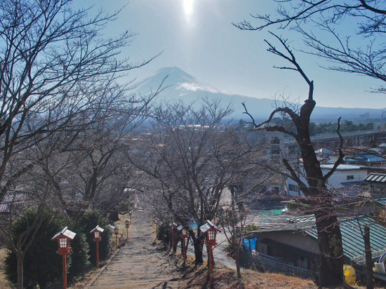 オススメ！！　新倉富士浅間神社＆富士山