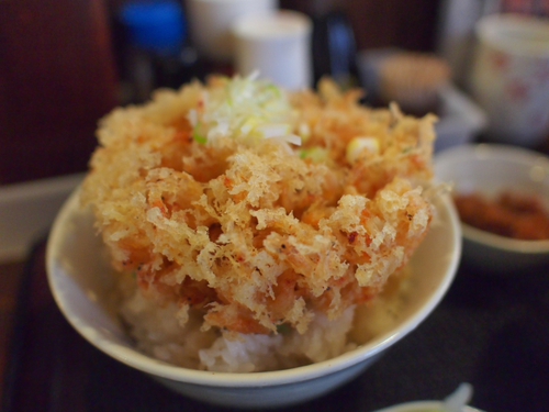 生桜えびかき揚げ丼　食堂さくら屋さん