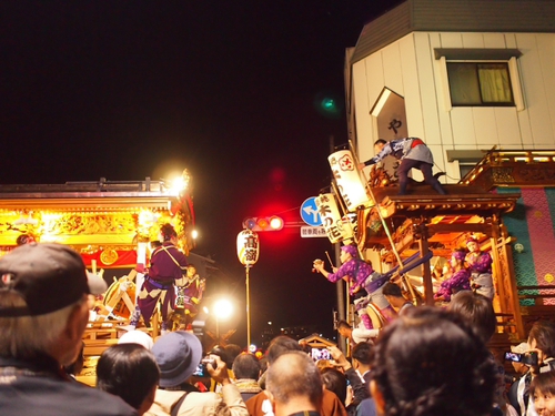 競り合い　富士宮まつり　”私はこれで・・・・・・・・・。”