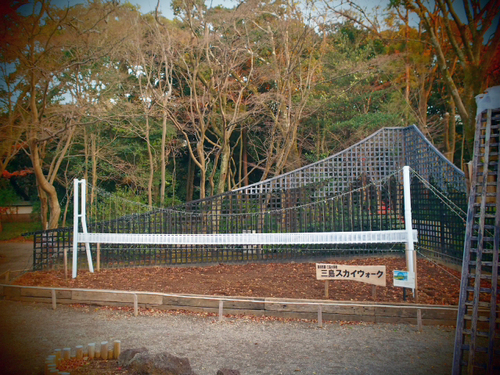 昭和レトロも漂う　三島　楽寿園